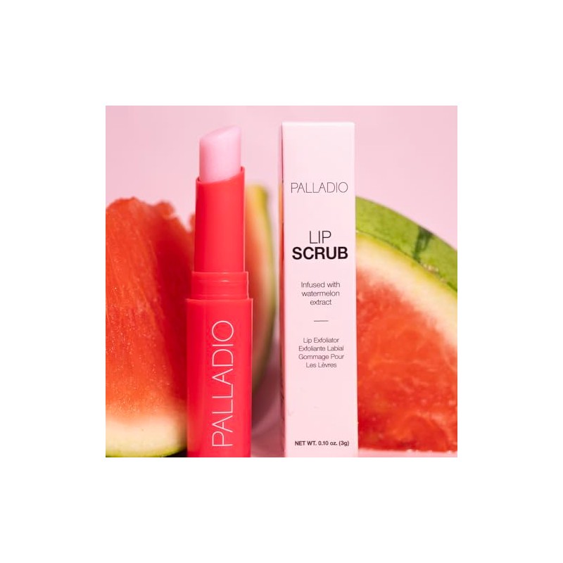Palladio Exfoliante Labial Hidratante con Sandía, Coco y Vitamina E