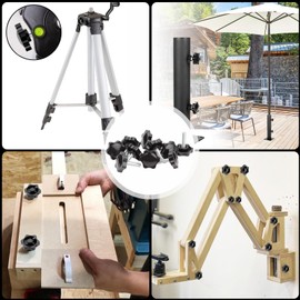 TXXATX Thumb Screw M6 x 40 mm Wing Screws Pack of 12 Star Grip Screw M6 Star Grip Nut with Handle Star Screw Star Head Screw Clamping Knob for Machine Tool Tightening Devices Instrument