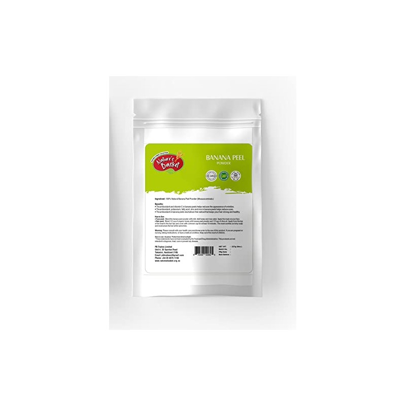 Nature's Basket Banana Peel Powder For Skin care & Hair