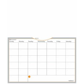 AT-A-GLANCE AW402028 WallMates Self-Adhesive Dry Erase Monthly Planning Surface, 18 x 12