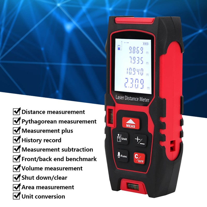 Infrared Distance Meter Portable Altimeter Handheld Laser High Accurancy Indoor
