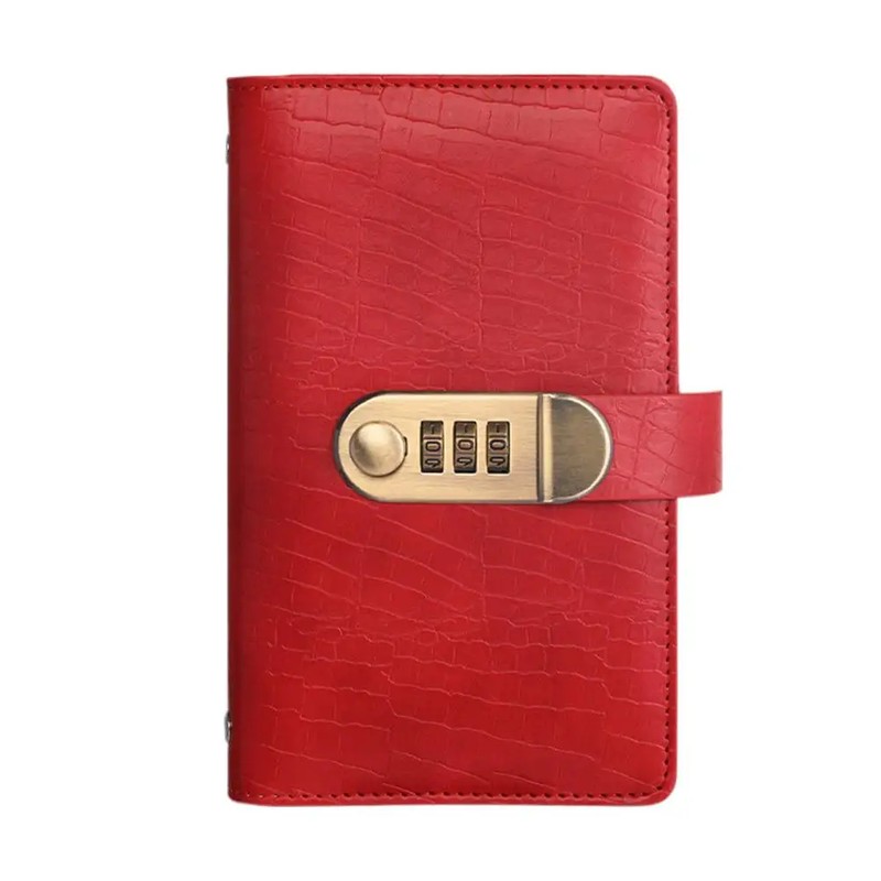 Combination Lock Cash Organizer for Budgeting – 100-Page Capacity with