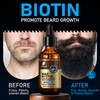 aokur Biotin Beard Oil for Men – Sandalwood Scented Beard