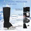 UQTUKO Children's Outdoor Gaiters, Waterproof Gaiters, Children, Snow Hiking, Adjustable,