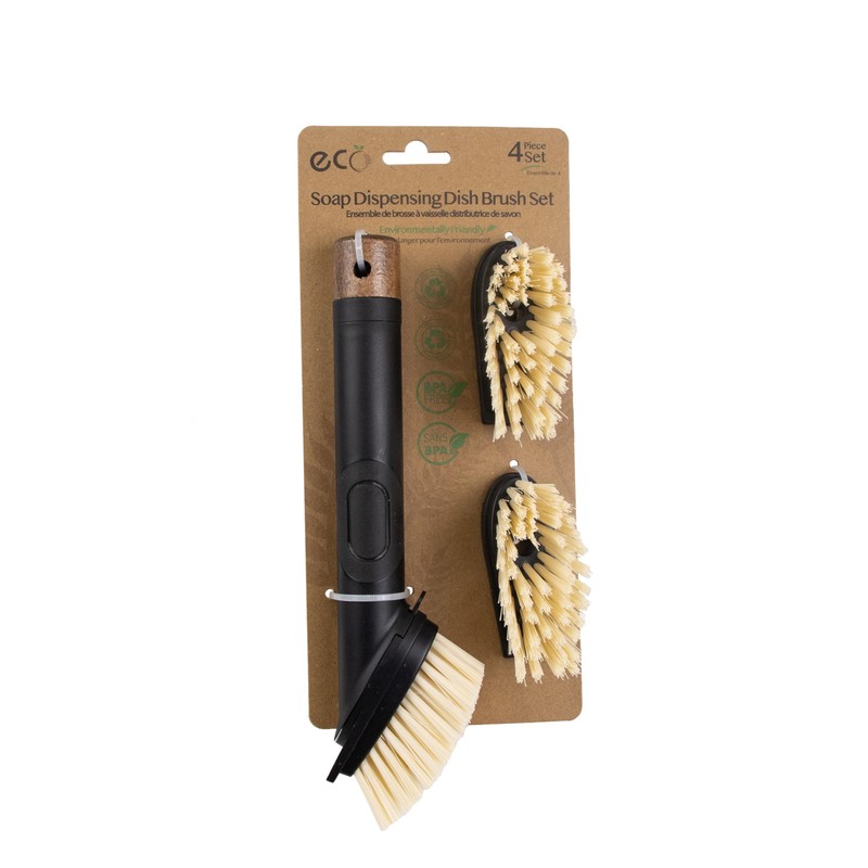 Tidy House Eco Soap Dispensing Brush Set