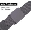 Justay Comf Men's Nylon Canvas Belt for Men, Belt Continuously