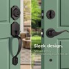 Moquin Double Door Handle Set for Front Door, Classic Double