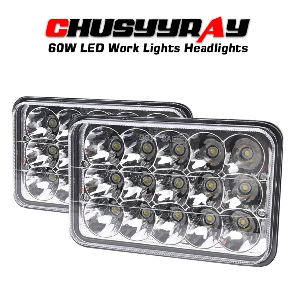 CHUSYYRAY AL152328 60W Led Headlights For John Deere Tractor LED