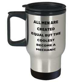 Mechanic Gift Quotes Funny Mechanic Travel Mug Birthday Unique Gifts from Men to Mechanic