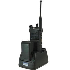 Premium Multi-Chemistry Military Grade 2-Bay 120 VAC Portable Radio Battery Charger for Most ICOM Models. 120 VAC Model, (See Description for Full List of Models Covered.)