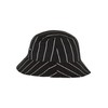 Karl Kani Accessories KA-HW021-001-02 Signature Pinstripe Bucket Hat One Size