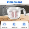BZTT 2-Cup Liquid Glass Measuring Cups 16 OZ for Kitchen