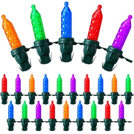 Remagr Bulk 120 Pcs Christmas LED Replacement Bulbs String Light Christmas Tree Light Mini Christmas Replacement Bulbs for Outdoor Room Christmas Decorations(Multicolor)