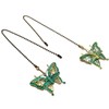 Hyamass 2pcs Vintage Butterfly Pendant Ceiling Fan Danglers Fan Pulls