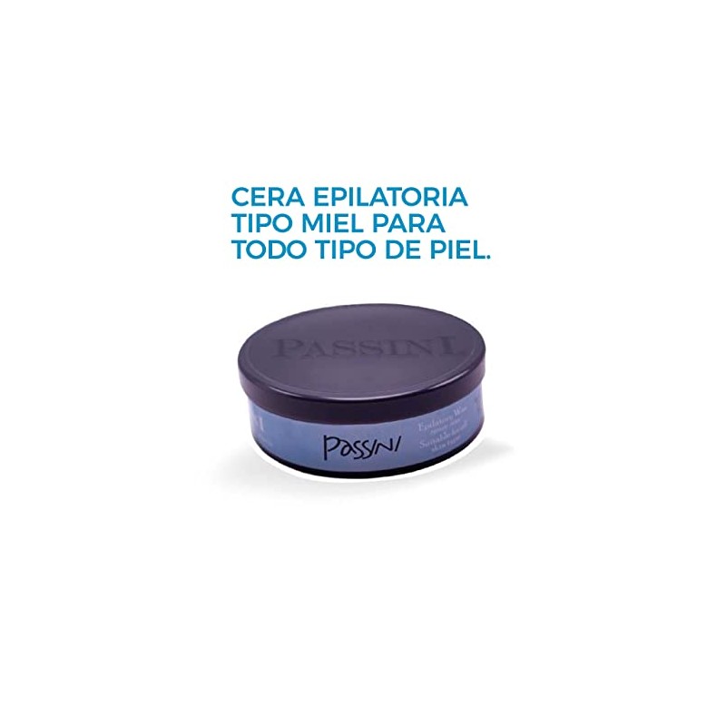 Passini - Cera Depilatoria Para Microondas-Depila piernas axilas y brazos