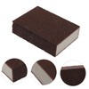 Hohopeti 5pcs Diamond Cleaning Brush Scrub Sponge for Kitchen Household