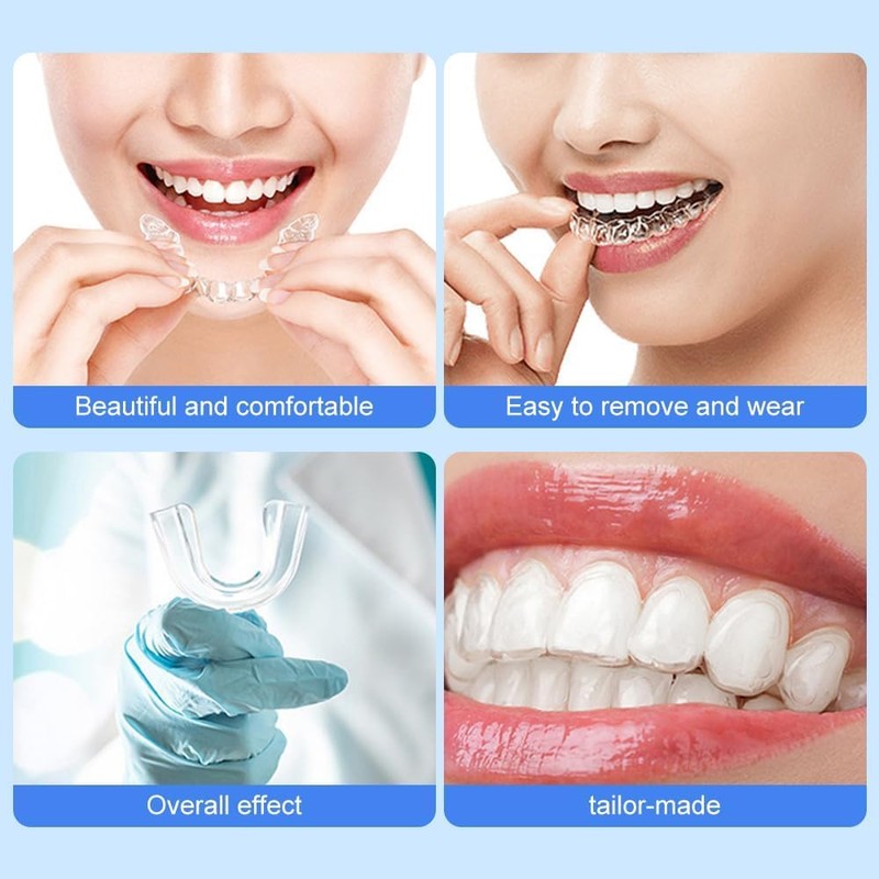 Protector Bucal para Moler Dientes, Protector Bucal para Dormir, Guarda