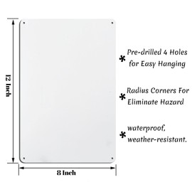 Vintage Parrot Metal Sign Beware of Parrot Aluminum Sign Funny Beware Animal Decor 12"x8" Inch