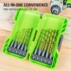 Greenworks Drill bits HSS 135° Hexagonal Drill bits (extensive Set