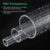 M METERXITY Clear Plastic Tubing 13 mm [0.51"] Inner Diameter