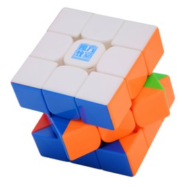 Bukefuno MoYu RS3M - cubeta mágico con recubrimiento UV magnético 3x3 2023 de velocidad de cubeta Moyu actualización RS3 M UV 3x3x3 2023 MFJS sin calcomanía velocidad de rompecabezas RS3 M suave cubeta UV
