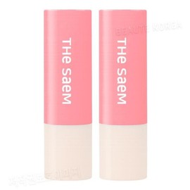 The Saem Saem.mul Essential Tint Lip Balm PK02 Essential Petals 2pcs / 더샘 샘.물 에센셜 틴트 립밤 PK02 에센셜 꽃잎 2개