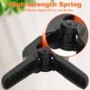 Ram® Pack of 10 Plastic Spring Grip Clamps Heavy Duty