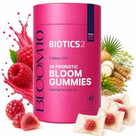 Bloom10 Breast Gummies for Women Bust Support & Health MAX Formula PLUS 2x Billion Probiotics 5x Herbal Supplements Fenugreek, Saw Palm, Wild Yam, 4x 