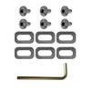 HOUSON pedal cleats screws, pedal cleats washers pedal cleats screws