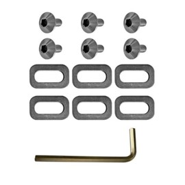 HOUSON pedal cleats screws, pedal cleats washers pedal cleats screws spacers for Look KEO bicycle pedals