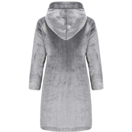 CJMJXPH Boys Soft Hooded Bathrobe Kids Warm Gamer Fleece Robe Sleepwear Gray 9-12 Years