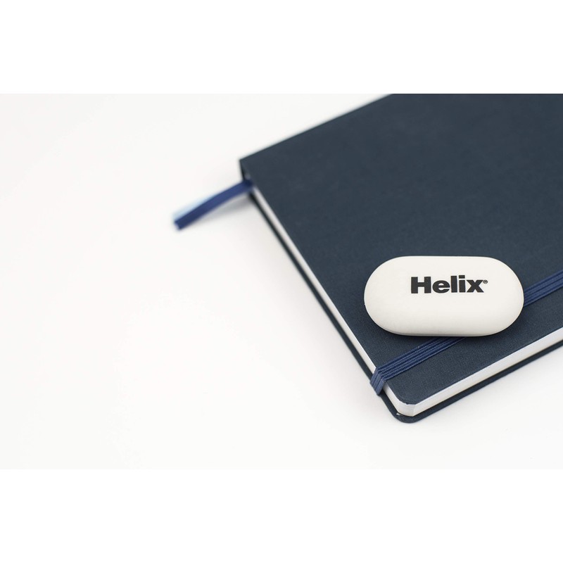 Helix Large Tablet Eraser, 102801, White