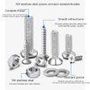 AIMALL Household Screw and Nut Kit - Complete Screw Box