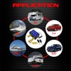 Ampper Remote Battery Disconnect Switch 12V W/Voltmeter, 240A Remote Control