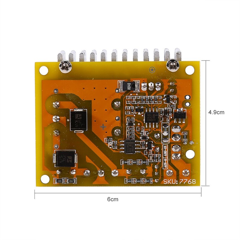 High Voltage DC-DC Boost Converter 8V-32V to ±45V-390V Adjustable ZVS