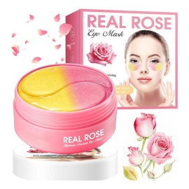 Parches Ojos Rosa Colágeno
