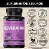 Resveratrol 100% Vegano de alto contenido en Polifenoles | Suplemento