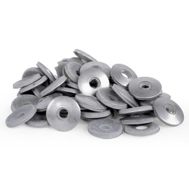 Topnorm24 - EPDM Stainless Steel Sealing Washers for Screws - High-Quality Washers with Sealing V2A Sealing Washer for Plumbing Screws (25, 6.8 x 25 mm)