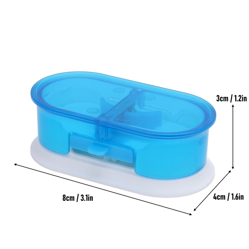 SASKATE Medication Splitter, Cutter, Portable Medication Divider Cutting Device, Organizer