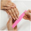 Healeved 10pcs Dual-sided Sponge Nail Files for Manicure Nail Polishing