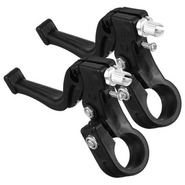 Yardwe 1pair Boy Girl Brake Lever Bike Brake Handles for Boy Girl Easy to Install Replacement Parts Black Essential Accessories for Safety and Maintenance