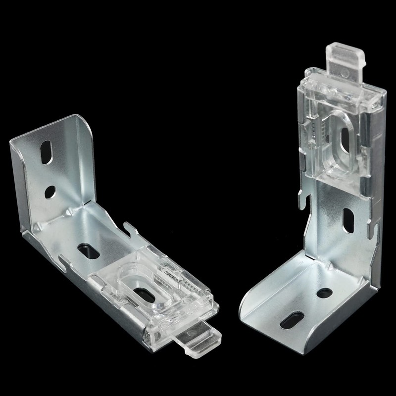 Mounting Bracket Snap Metal Clip ZZLZX 2PCS Fixed Code Roll