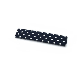 Kamipita Legtangle(14*3cm) Cute Velcro Hair Clips, Hairpins, Short Hairbands, Hairbands(Dot Navy)