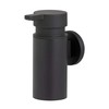 Tiger Noon Small Wall Mounted Soap Dispenser, Stainless Steel, Black,