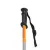Three Sections Aluminum Alloy Alpenstock Corrosion Resistance Telescopic Trekking PoleGold