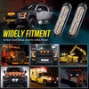 Led Grille Lights for Trucks, 12 Amber Led, Emergency Surface