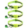 Tafeiya 3x Reflective Design Adjustable Cat Collars More Safety Quick