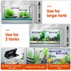 hygger Dual Channel Submersible Aquarium Light,12W Fish Tank LED Light