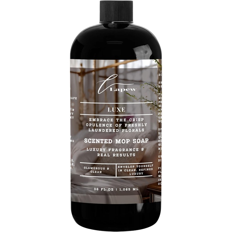 Lapew Luxe Scented Mop Soap Concentrate 36 oz | Premium