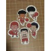 slam dunk waterproof stickers Full Set